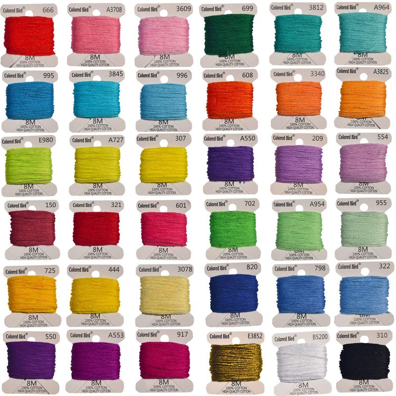 QCZKB Friendship Bracelet Kit Embroidery Floss - Image 2